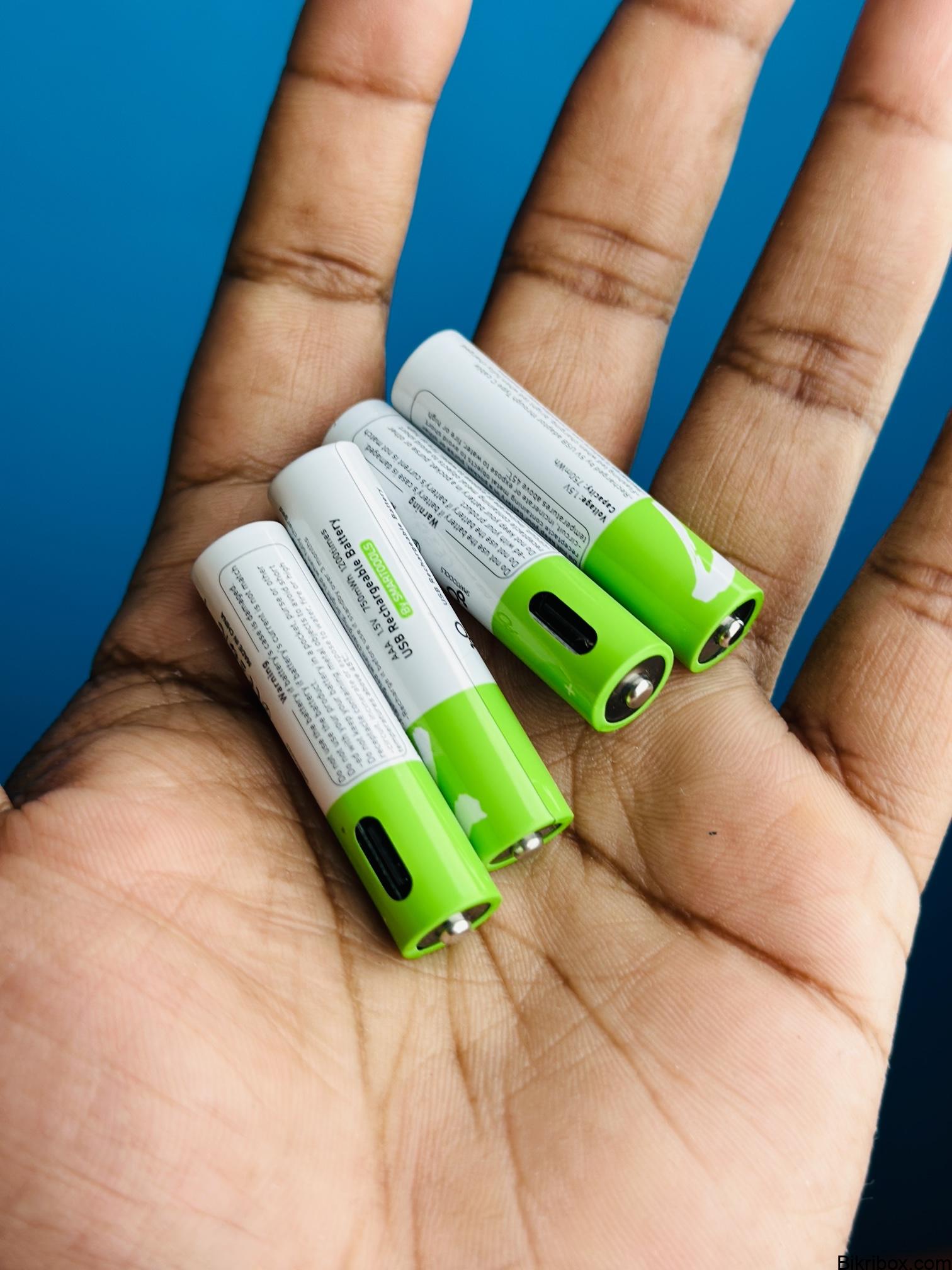 SmarToools RB40 AA 1.5V 2600mWh Rechargeable Battery (4Pcs Set) - Image 3