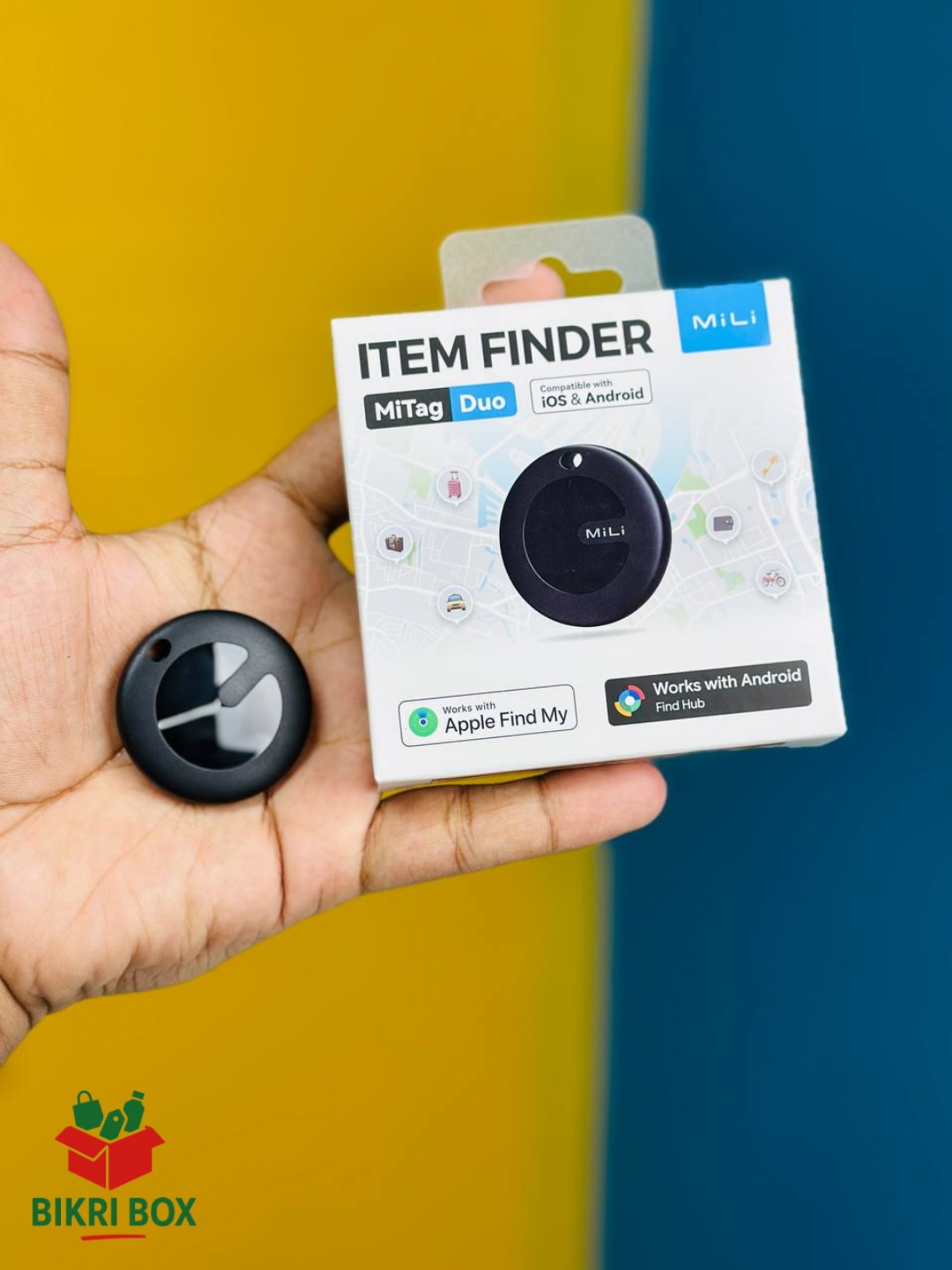 MiLi MiTag Duo Smart Finder for Android & iOS – Bluetooth Tracker (1 Year Warranty) - Image 4