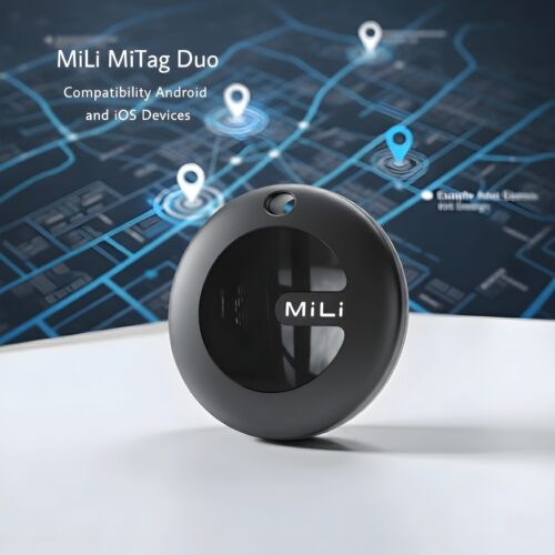MiLi MiTag Duo Smart Finder for Android & iOS – Bluetooth Tracker (1 Year Warranty)